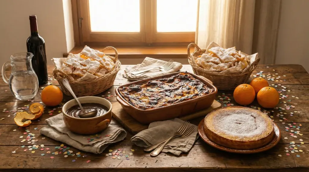 Comida típica de Carnaval en Nápoles Neapolitan gastronomy