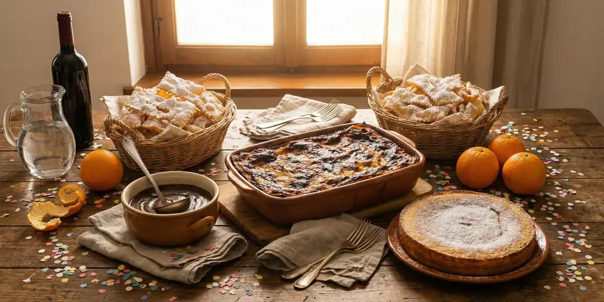 Comida típica de Carnaval en Nápoles Neapolitan gastronomy