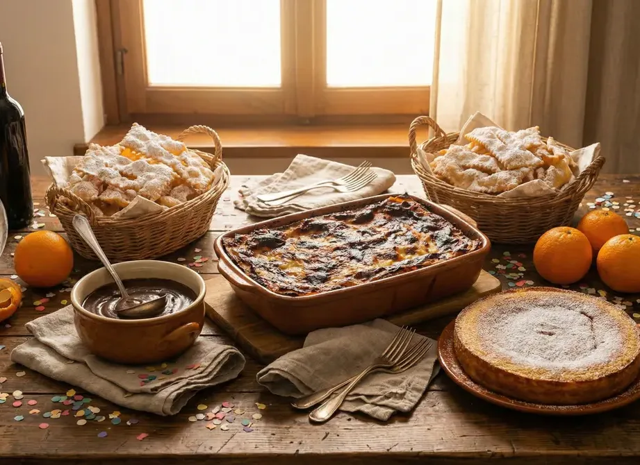 Comida típica de Carnaval en Nápoles Neapolitan gastronomy