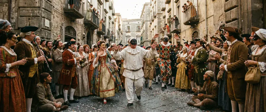 Neapolitan Carnival masks naples