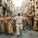 Neapolitan Carnival masks naples
