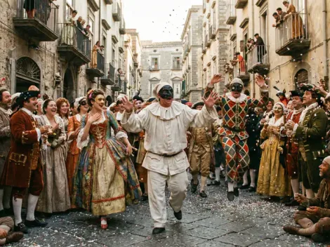 Neapolitan Carnival masks naples